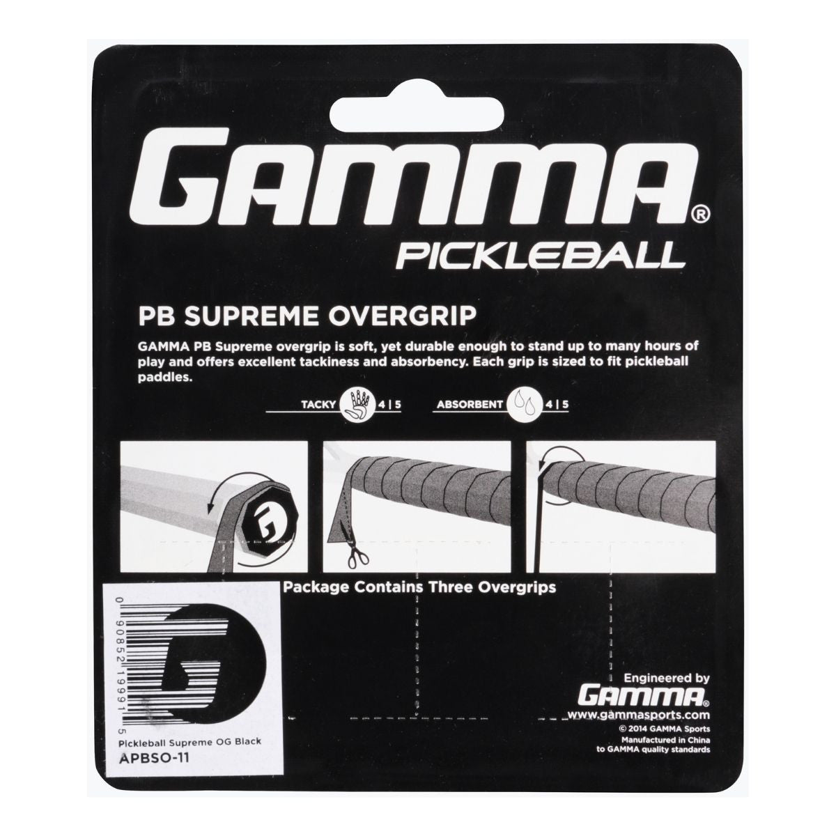 GAMMA - Pickleball Supreme Overgrip