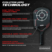 Engage Pickleball - Aero / Raw Today T700 / Hybrid