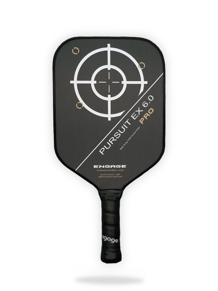 Engage Pickleball - Pursuit Pro EX 6.0 / Raw T700 Carbon Fiber / Standard