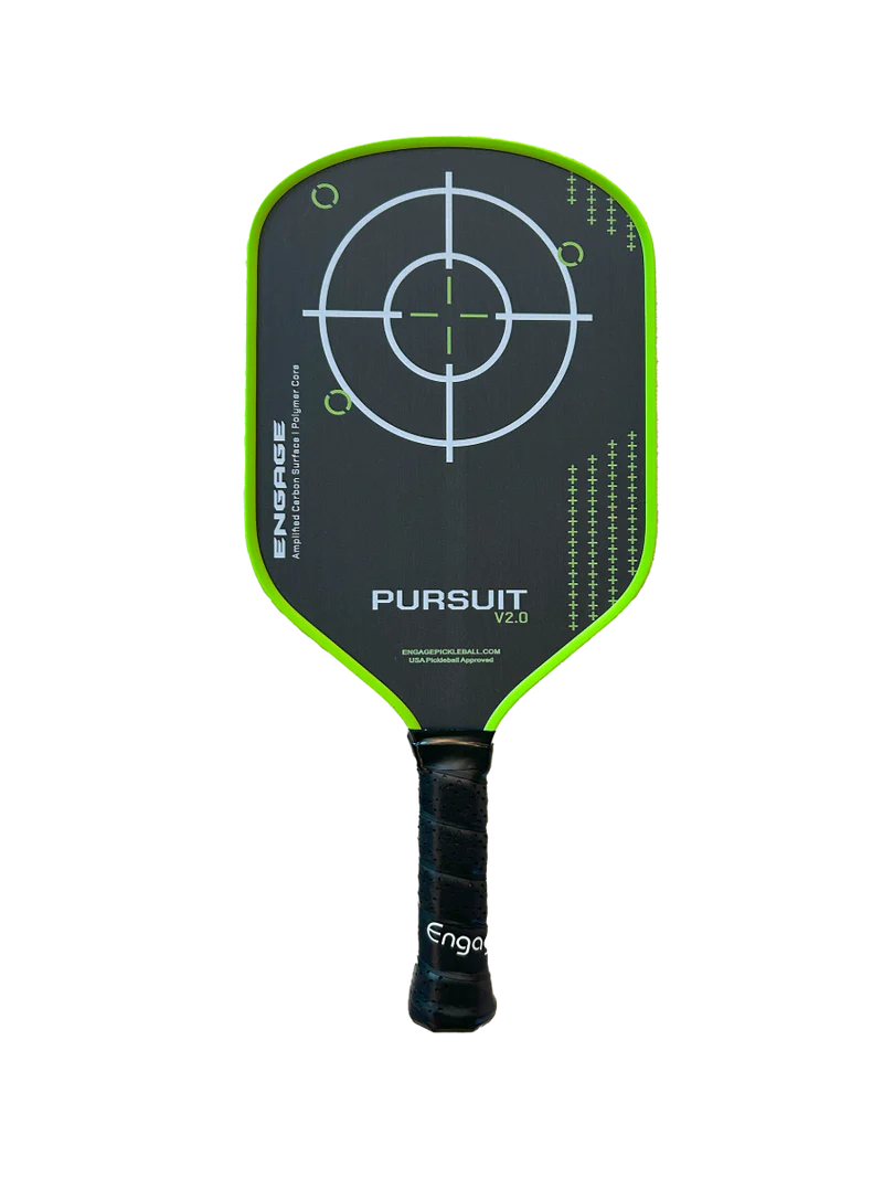 Engage Pickleball - Pursuit V2.0 / Amplified Carbon Surface / Hybrid