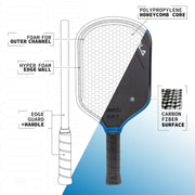 JOOLA Simone Jardim Hyperion 3S 16mm Pickleball Paddle