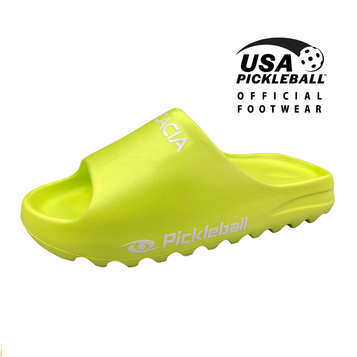 Acacia Sports - PICKLEBALL APRÈS SLIDES (LIME)