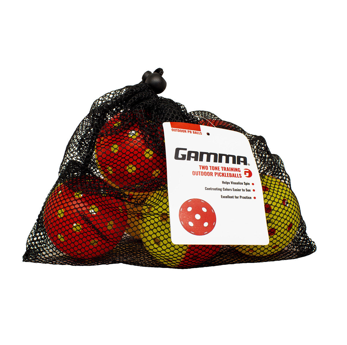 GAMMA - Outdoor Two-Tone Training Pickleballs