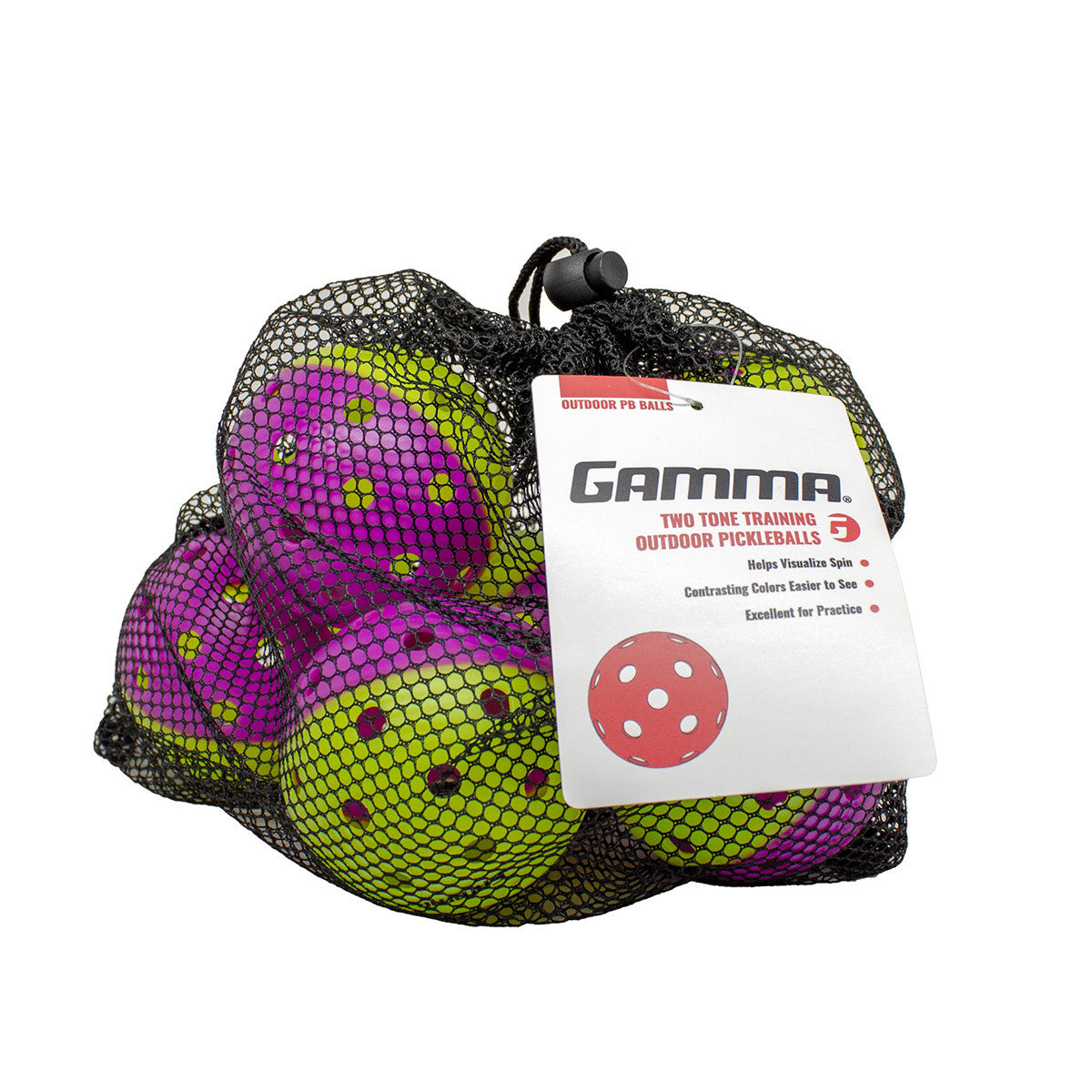 GAMMA - Outdoor Two-Tone Training Pickleballs