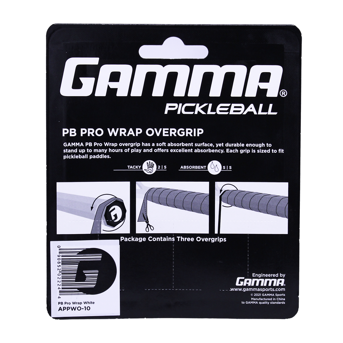 GAMMA - Pickleball Pro Wrap Overgrip