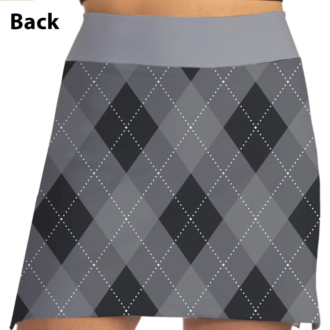 PB1965 Women's Argyle Skort