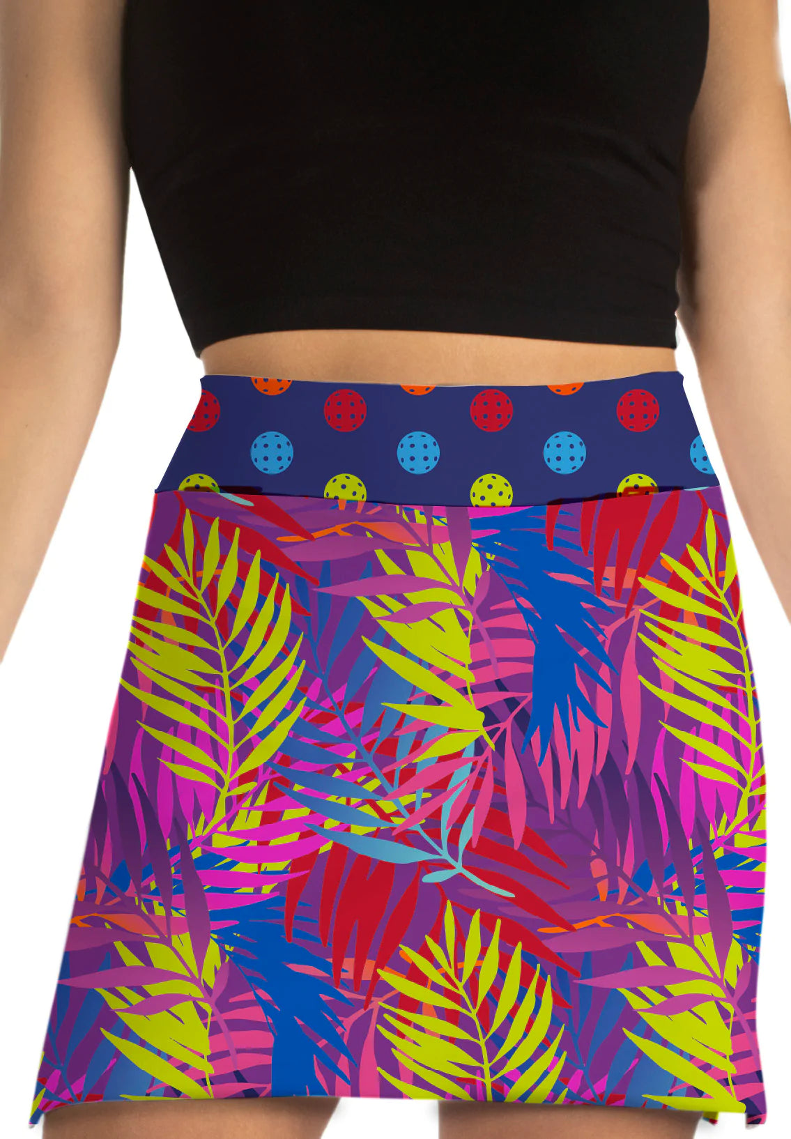 PB1965 Women's Skort Tropical Print